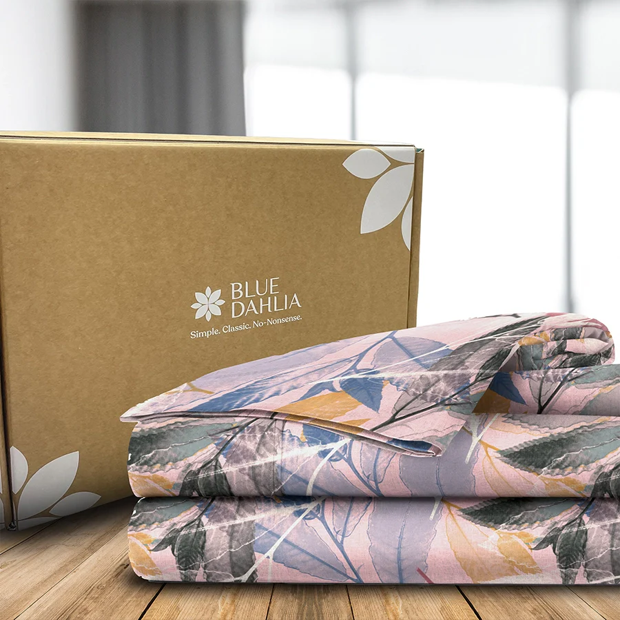 Bedsheet Set | Spring Time | 100% Cotton King Size Bedsheet + 2 Pillow Cases - Image 7