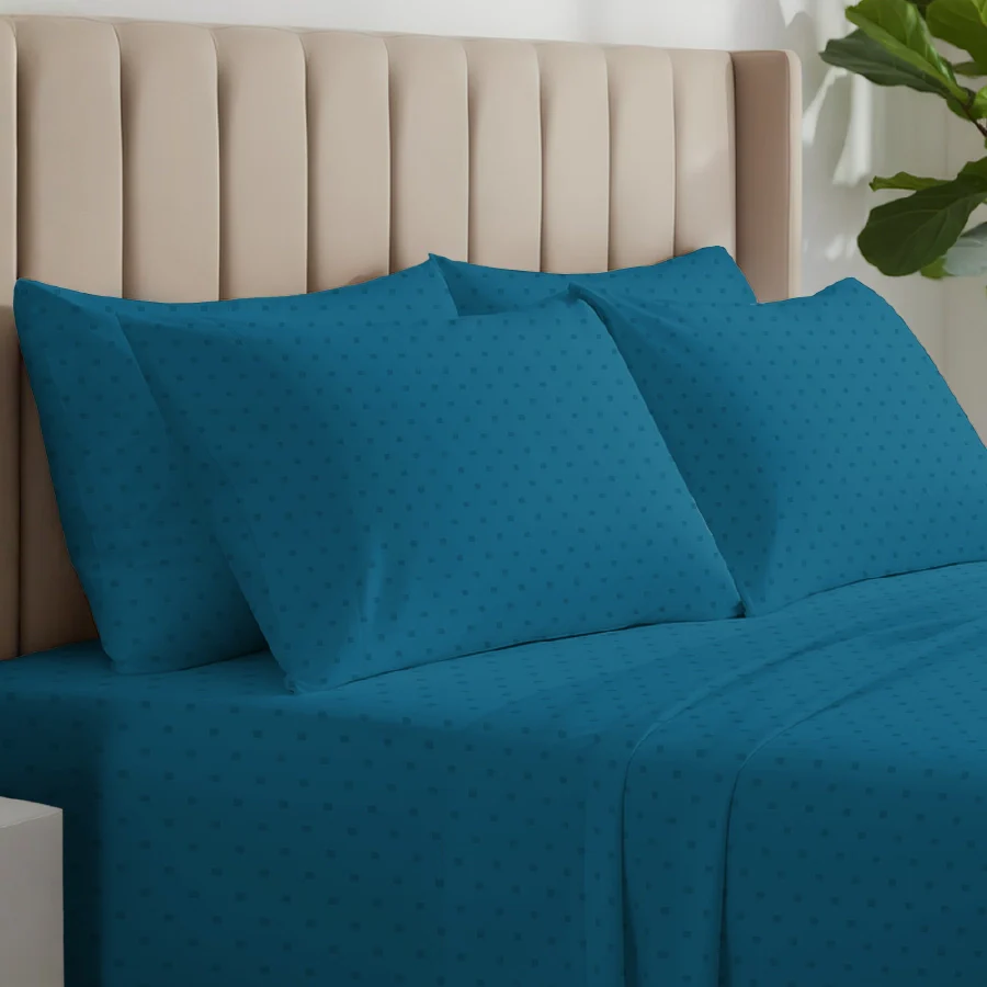 Pillow Cover | Swiss Dot | 100% Cotton | Pack of 2 Pillow Cases | 500TC - Image 11