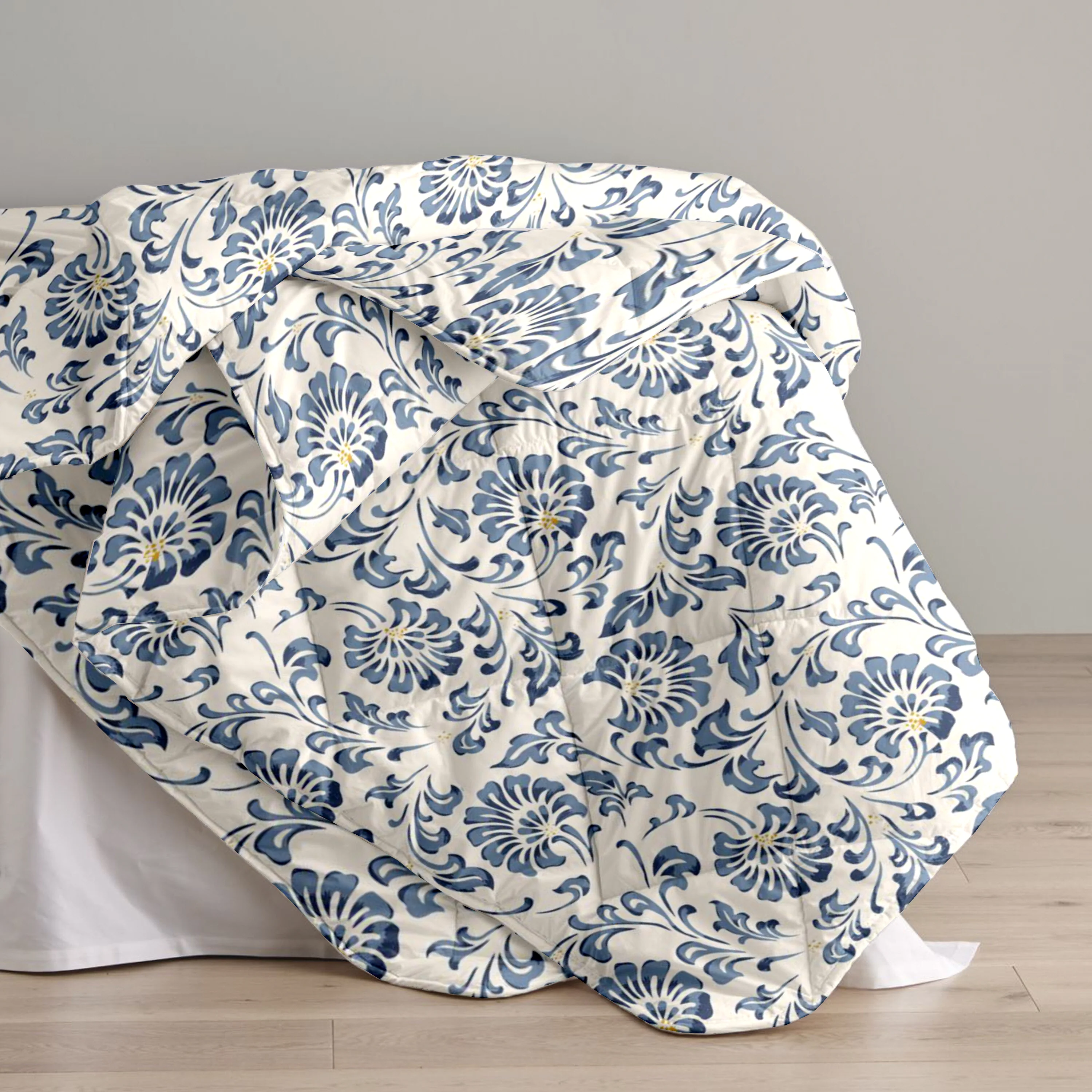 Quilt / AC Comforter | Size: Double | Ethnic Folk Art