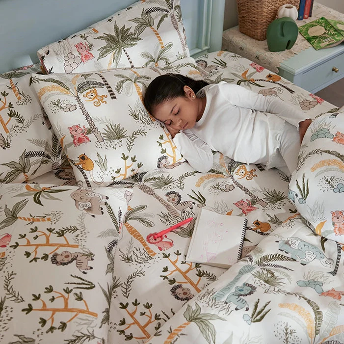 Quilt / AC Comforter | Size: Double | Playful Forest - Image 4