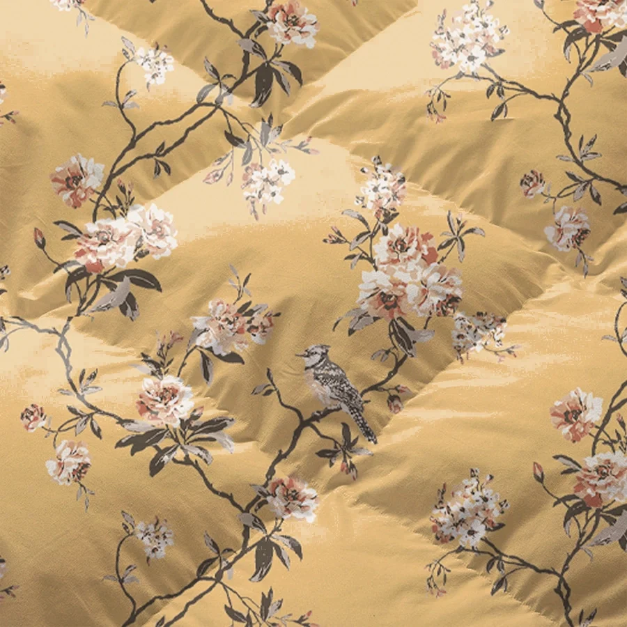 Comfort Bundle | Bedsheet Set with Quilt & Pillows | Cherry Blossom - Image 8