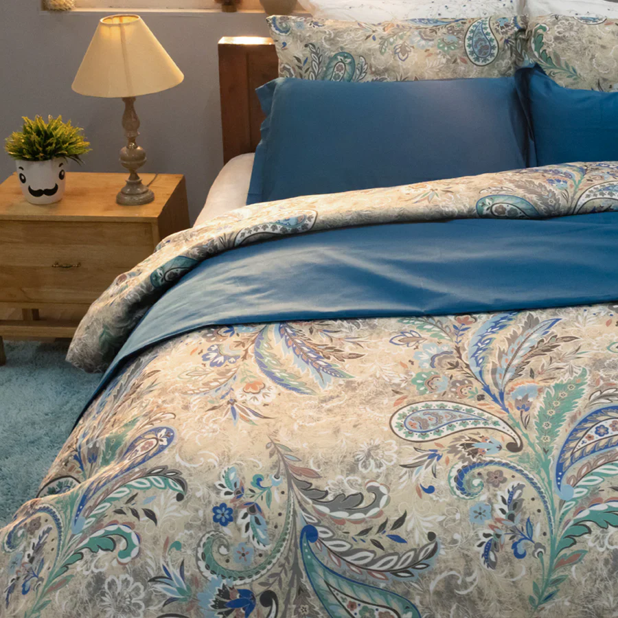 Comfort Bundle | Bedsheet Set with Quilt & Pillows | Parsely Bohemian - Image 7