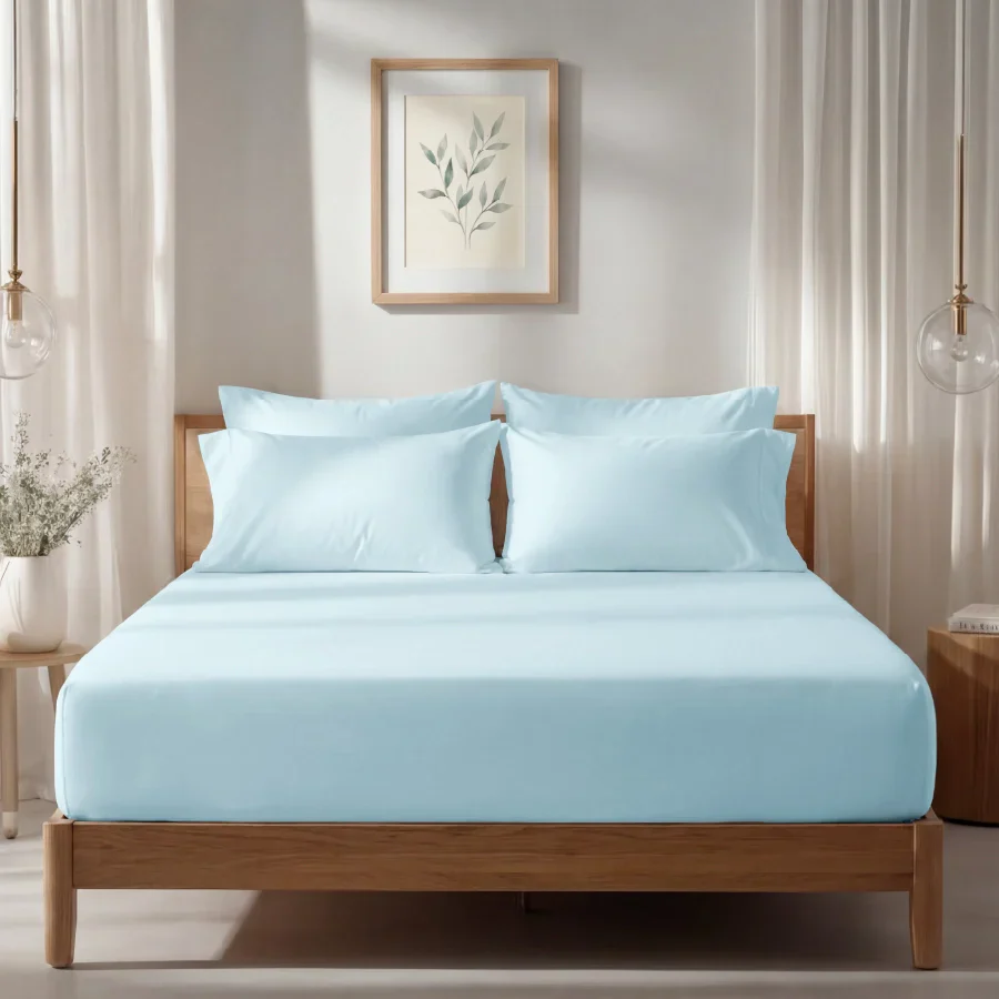 Bedding Bundle | 1000TC Fitted Bedsheet Set with Duvet Cover - Image 9