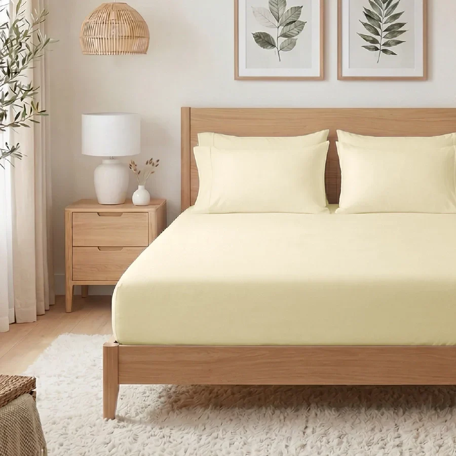 Bedding Bundle | 400TC Fitted Bedsheet Set with Duvet Cover - Image 20