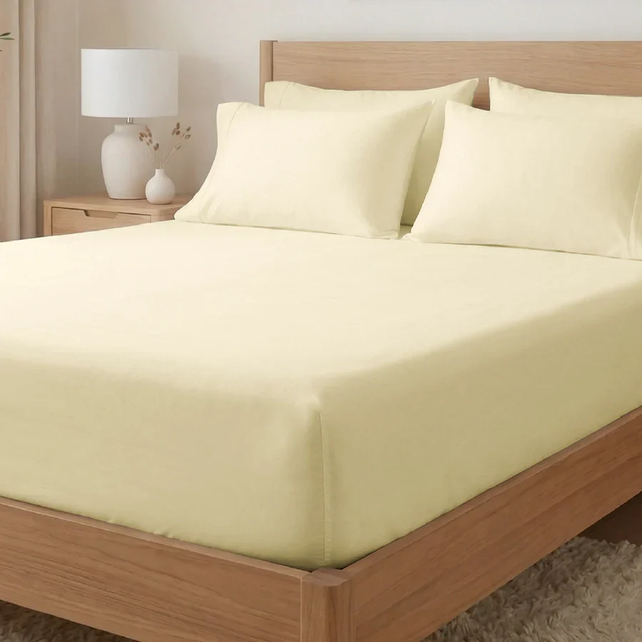 Bedding Bundle | 400TC Fitted Bedsheet Set with Duvet Cover - Image 21