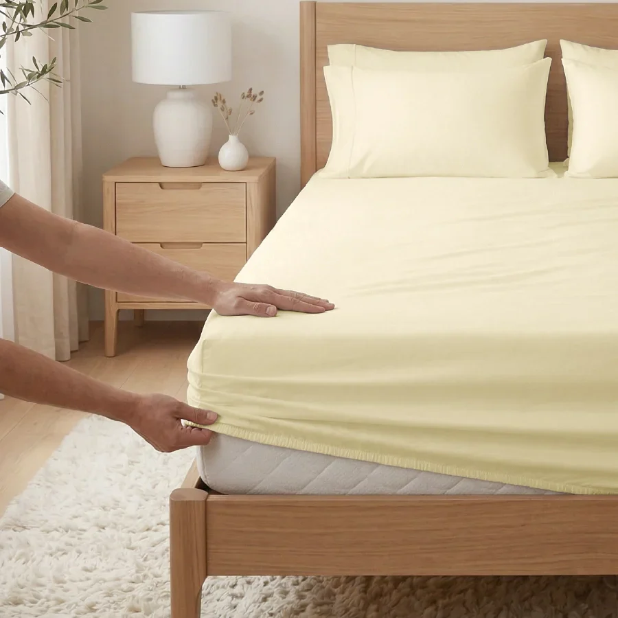 Bedding Bundle | 400TC Fitted Bedsheet Set with Duvet Cover - Image 22