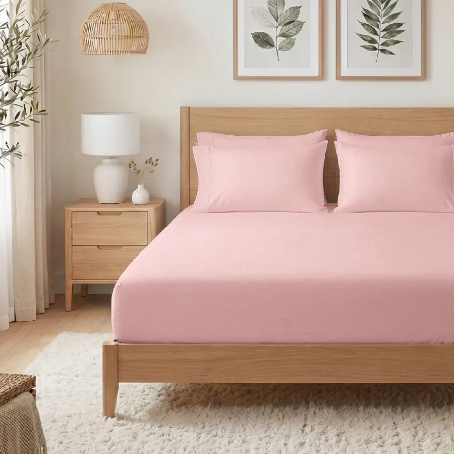 Bedding Bundle | 400TC Fitted Bedsheet Set with Duvet Cover - Image 29