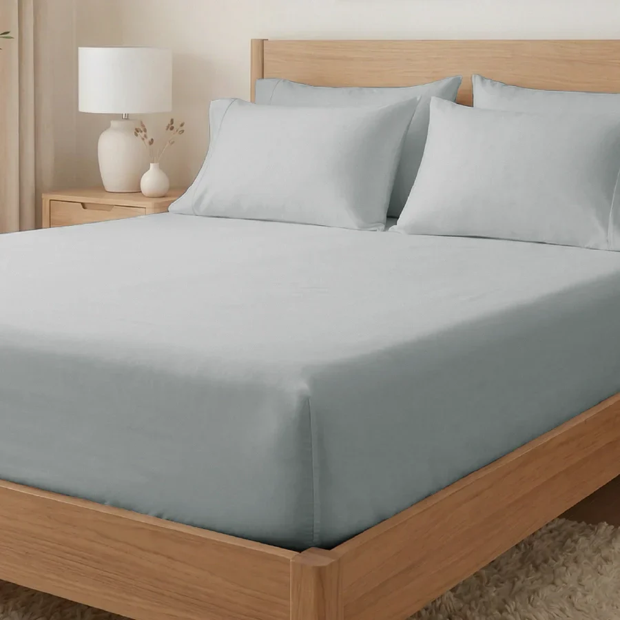 Bedding Bundle | 400TC Fitted Bedsheet Set with Duvet Cover - Image 48