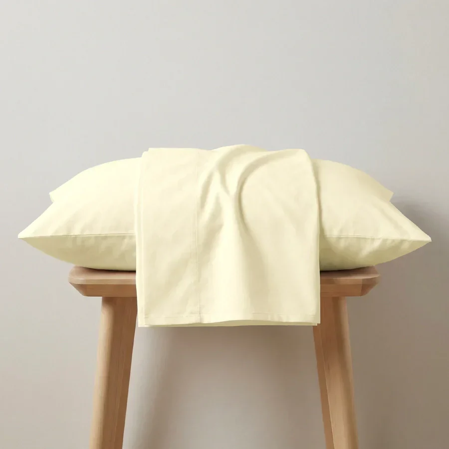 Bedsheet Set | 200TC Percale | 100% Cotton Single Size Bedsheet + 1 Pillow Case - Image 45