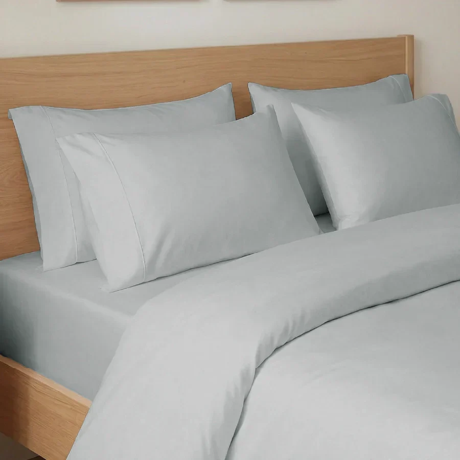 Bedsheet Set | 400TC Solid | 100% Cotton Single Size Bedsheet + 1 Pillow Case - Single - Image 26