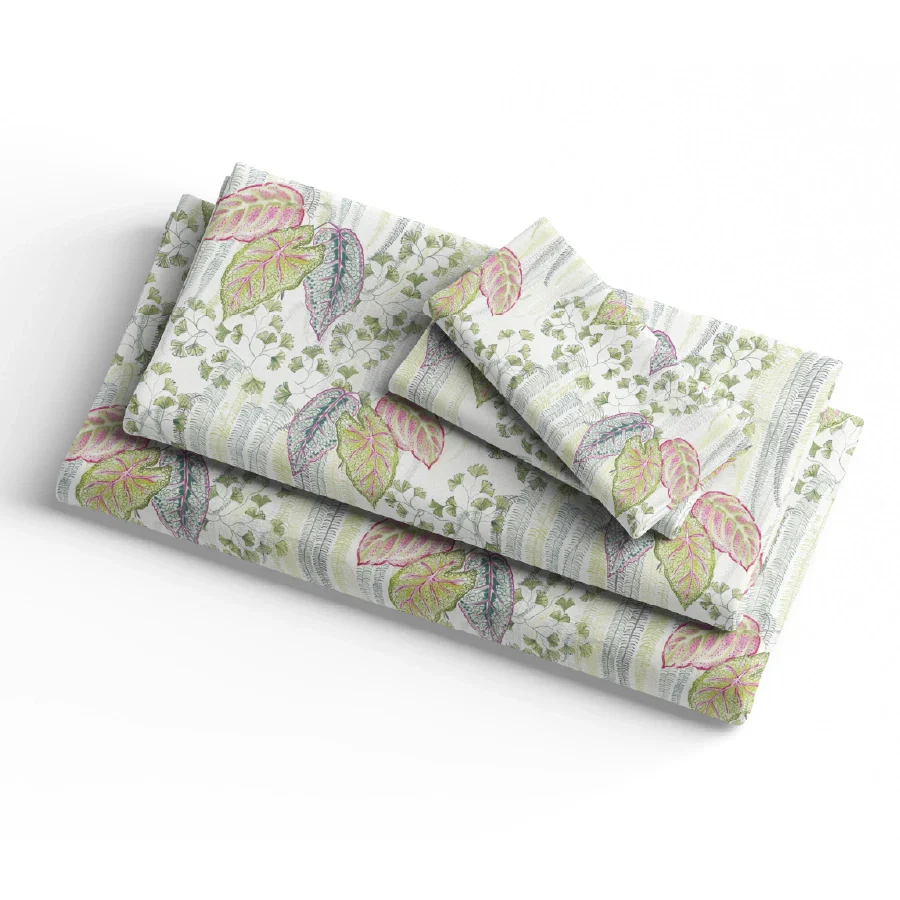Bedsheet Set | Secret Groove | 100% Cotton Single Size Bedsheet with 1 Pillow Case - Image 9