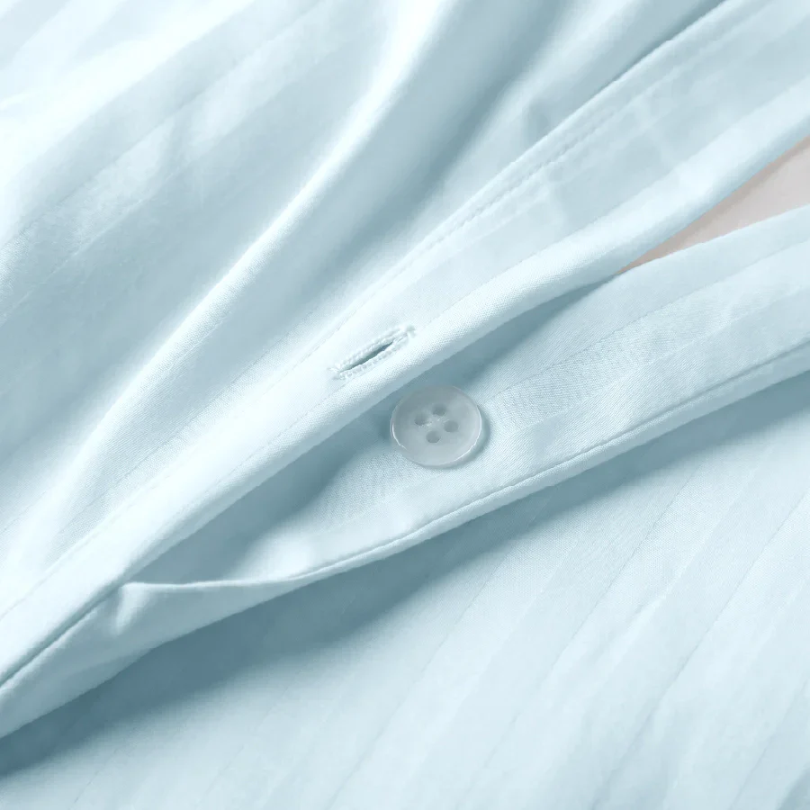 Duvet Cover | Striped Luxe | 100% Cotton | Size : Double | 300TC - Image 3