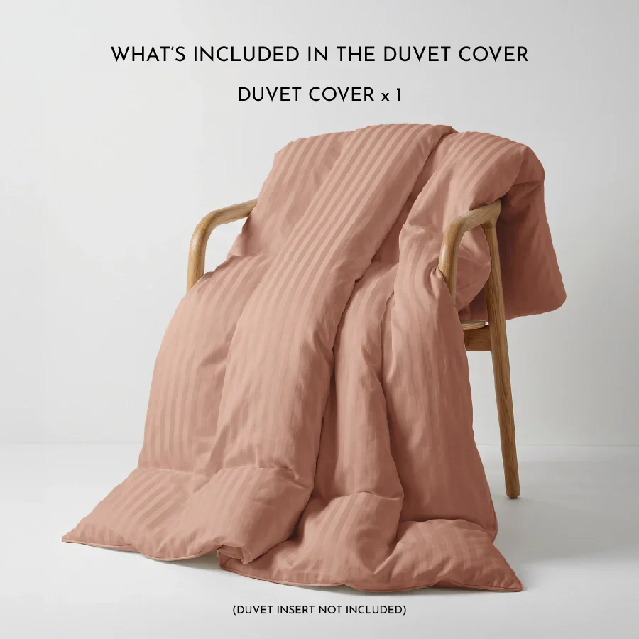 Duvet Cover | Striped Luxe | 100% Cotton | Size : Double | 300TC - Image 53