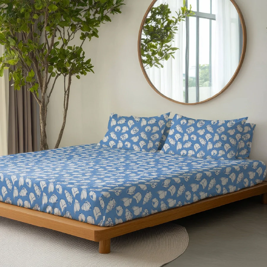 Duvet Cover | Caps | 100% Cotton | Size : Double - Image 4