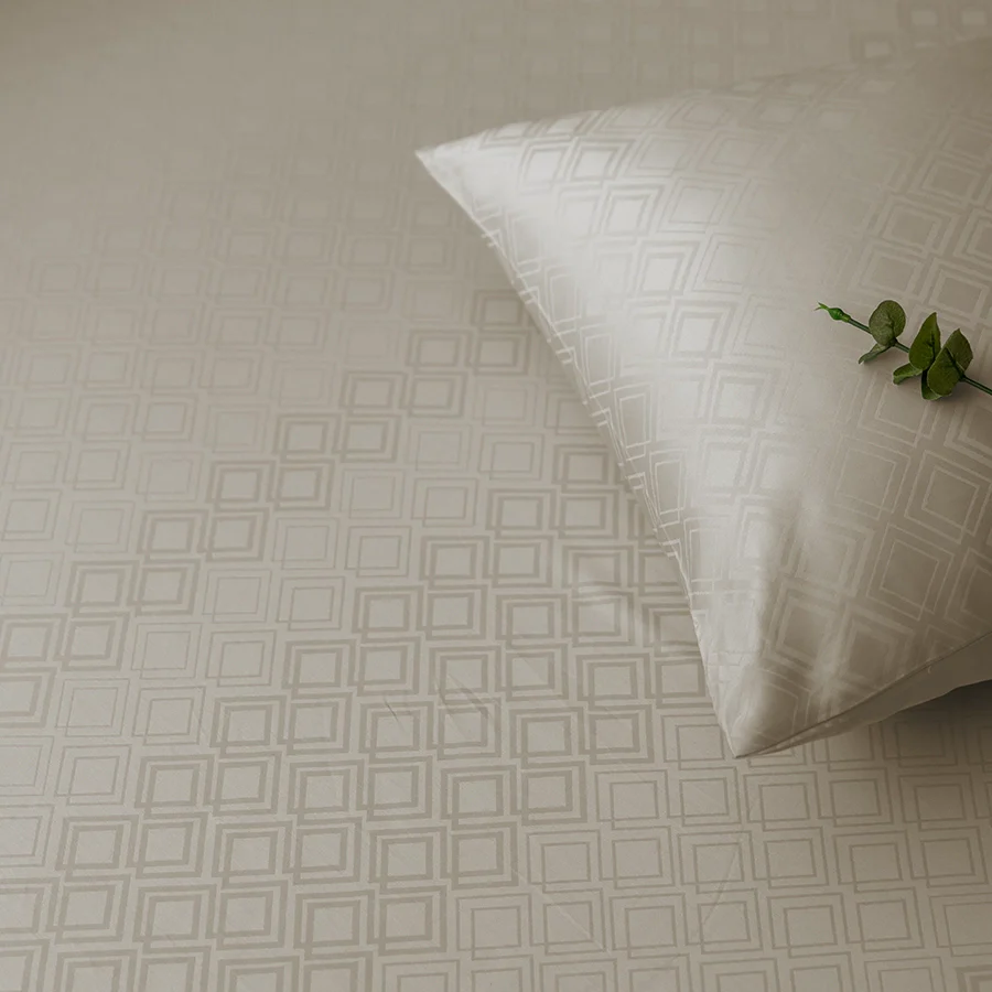 Duvet Cover | Dazzling Diamond Jacquard | 100% Cotton | Size : Double | 300TC - Image 2