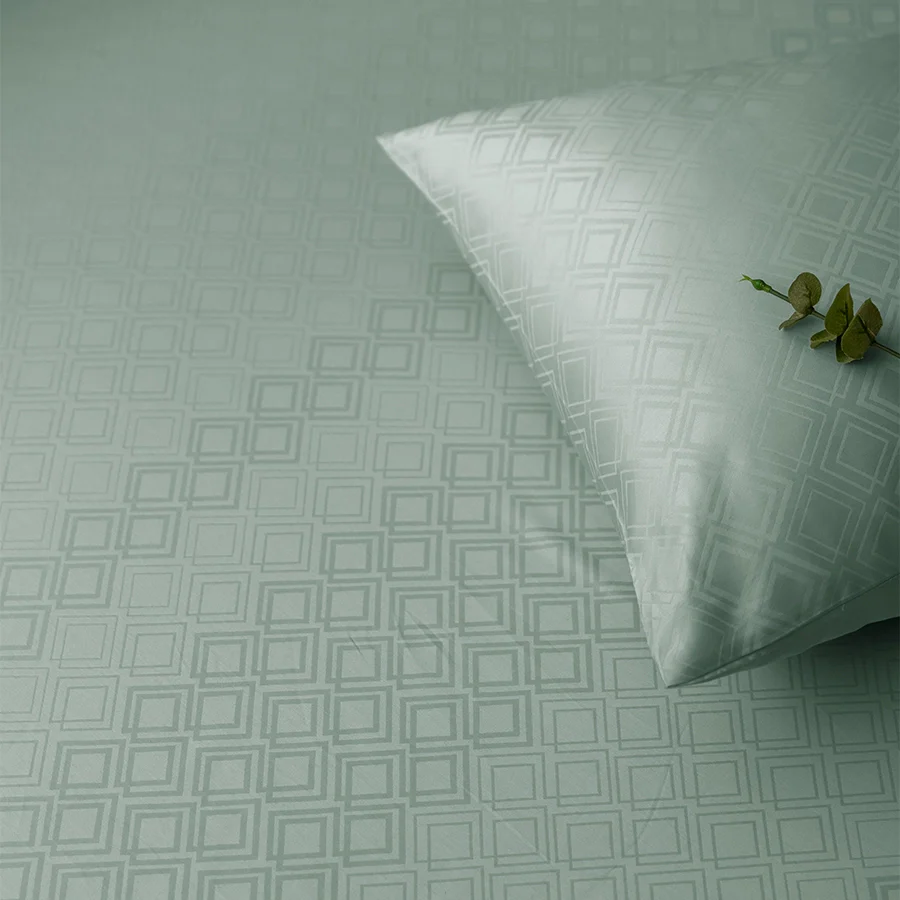 Duvet Cover | Dazzling Diamond Jacquard | 100% Cotton | Size : Double | 300TC - Image 22