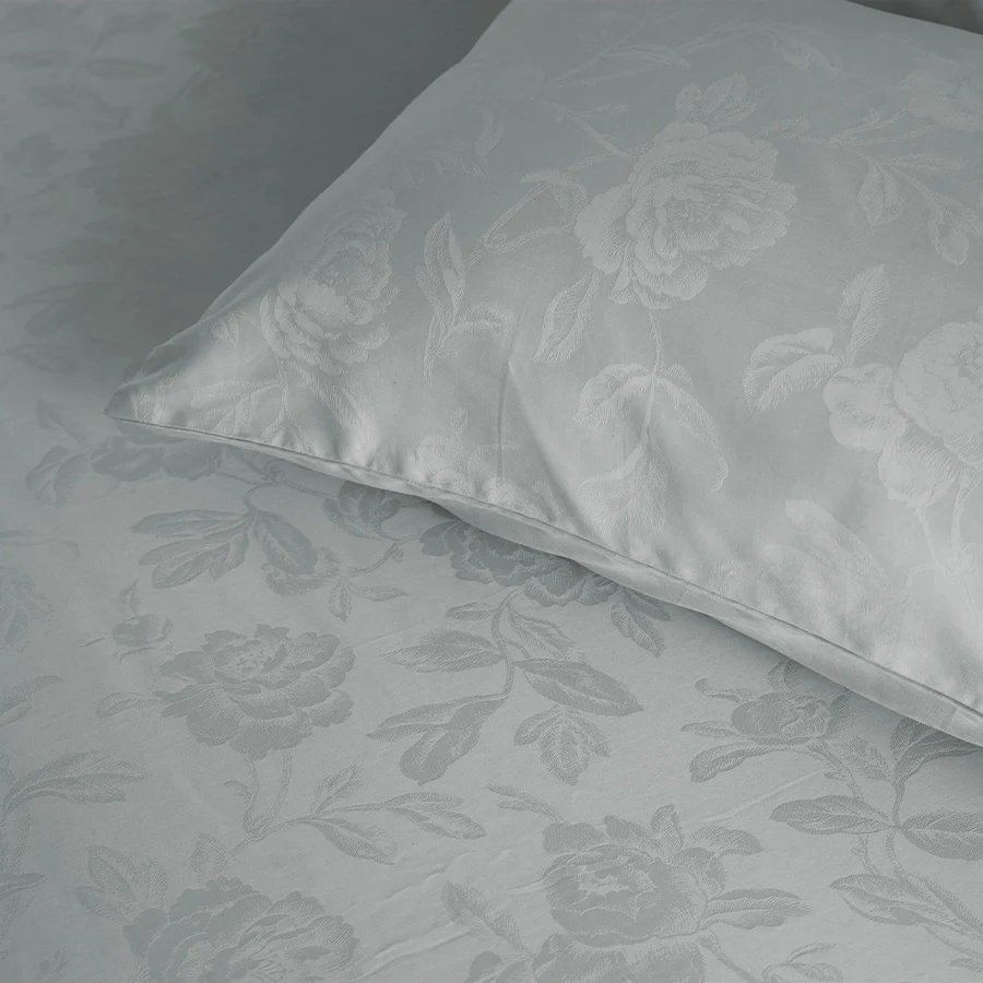 Duvet Cover | Jacquard Rose | 100% Cotton | Size : Double | 300TC - Image 24