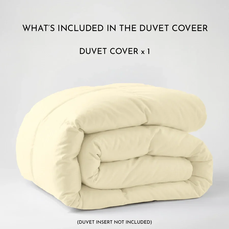 Duvet Cover | 1000TC Solid | 100% Cotton | Size : Double - Image 39