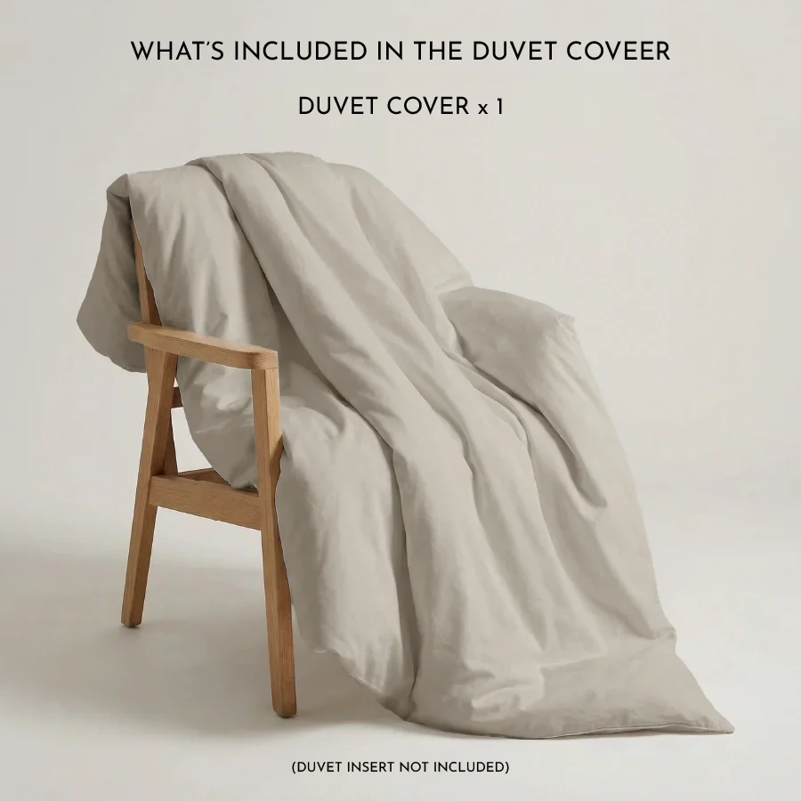 Duvet cover | 200TC Percale | 100% Cotton | Size : Double - Image 3
