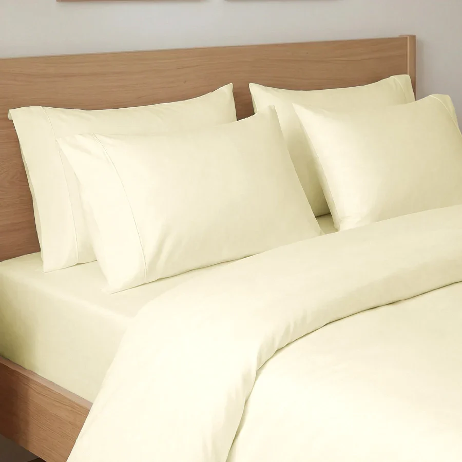 Duvet Cover | 400TC Solid | 100% Cotton | Size : Double - Image 16