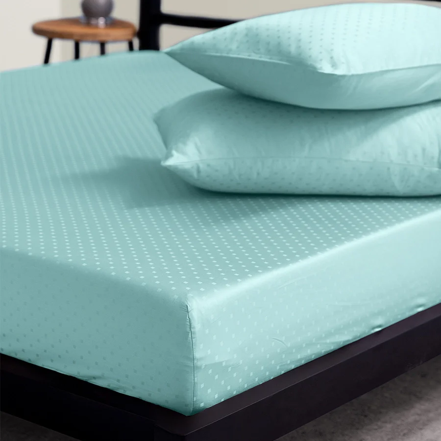 Duvet Cover | Swiss Dot | 100% Cotton | Size : Double | 300TC - Image 3