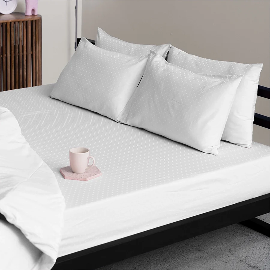 Duvet Cover | Swiss Dot | 100% Cotton | Size : Double | 300TC - Image 54