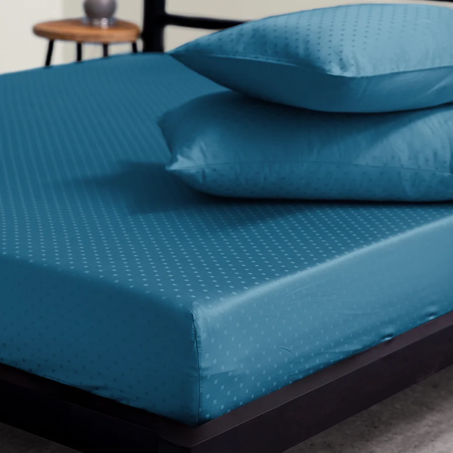 Duvet Cover | Swiss Dot | 100% Cotton | Size : Double | 300TC - Image 9