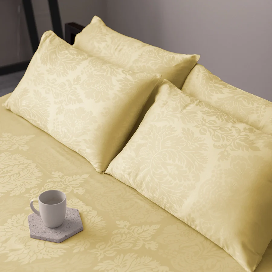Duvet Cover | Symmetrical Jacquard | 100% Cotton | Size : Double | 300TC - Image 36