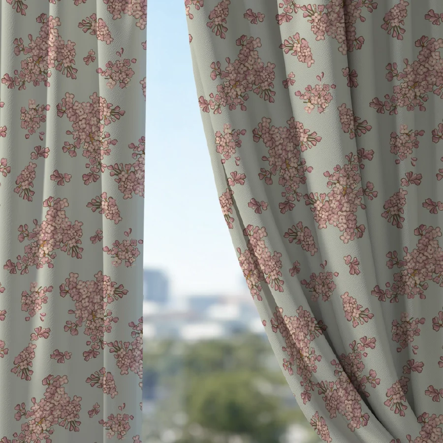 Exotic Garden Curtain (Pack of 2) - Image 4