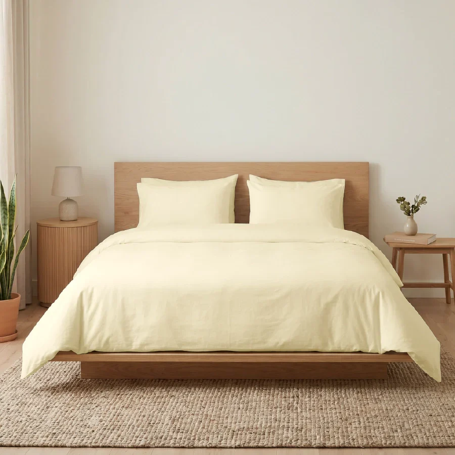Fitted Bedsheet Set | 200TC Percale | 100% Cotton Bedsheet + 2 Pillow Cases [Sizes: King Bedsheets & Queen/ Double Bedsheets] - Image 56