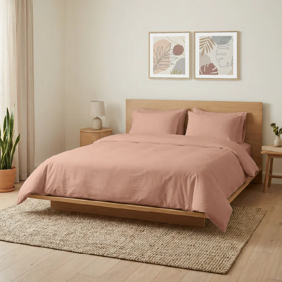 Fitted Bedsheet Set | 200TC Percale | 100% Cotton Bedsheet + 2 Pillow Cases [Sizes: King Bedsheets & Queen/ Double Bedsheets] - Image 73