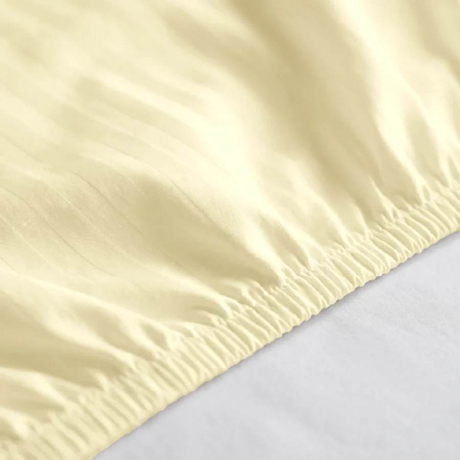 Fitted Bedsheet Set | Striped Luxe | 100% Cotton Bedsheet + 2 Pillow Cases [Sizes: King Bedsheets & Queen/ Double Bedsheets] | 300TC - Image 38