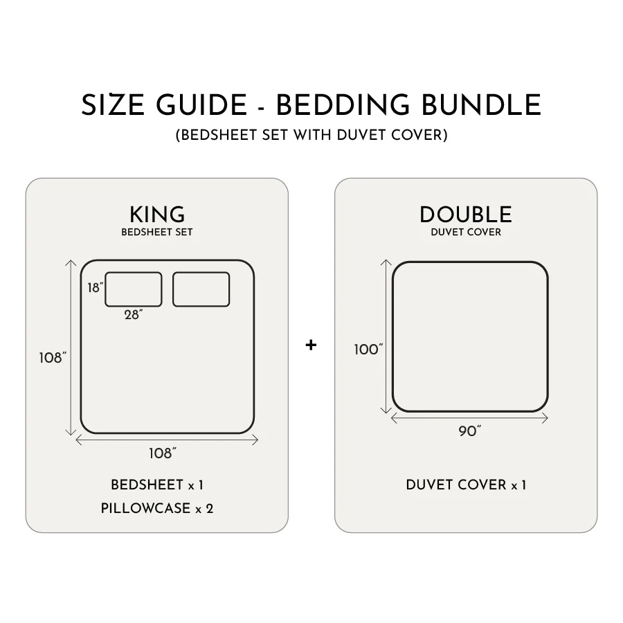 Bedding Bundle | Symmetrical Jacquard | 100% Cotton Bedsheet Set with Duvet Cover | 300TC - Image 6