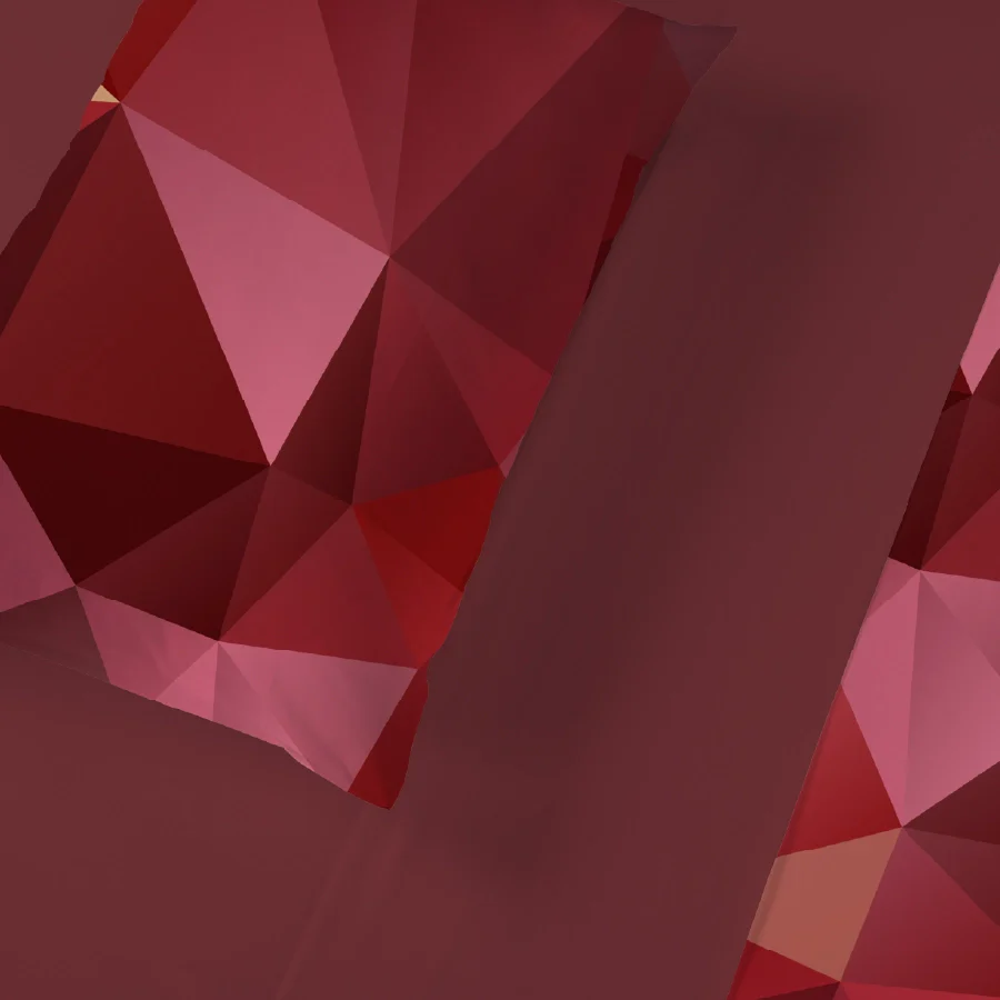 Bedsheet Set | Garnet Bloom Red | 100% Cotton King Size Bedsheet + 2 Pillow Cases - Image 4