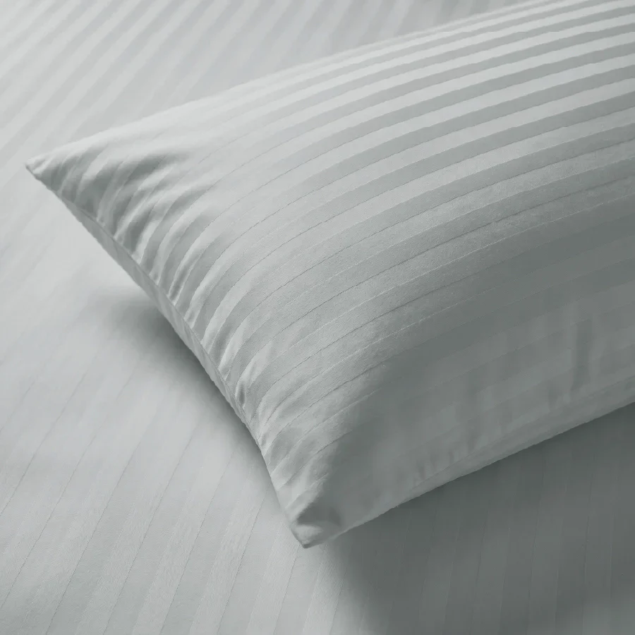 Pillow Cover | Striped Luxe | 100% Cotton | Pack of 2 Pillow Cases | 300TC - Image 16