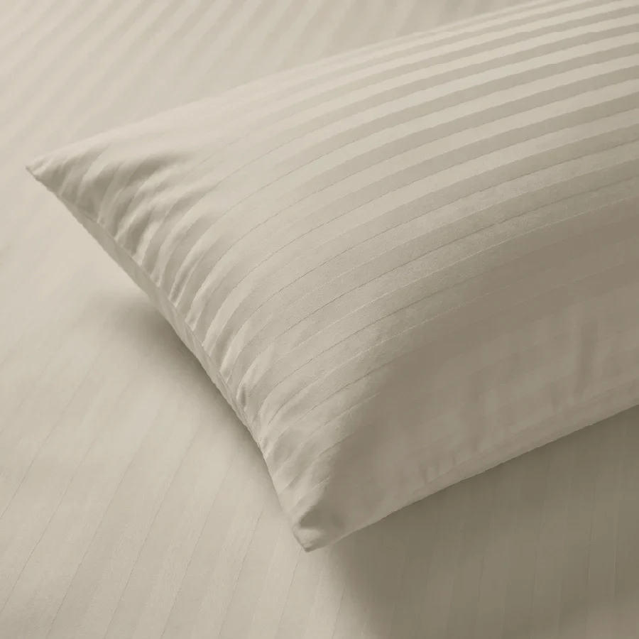 Pillow Cover | Striped Luxe | 100% Cotton | Pack of 2 Pillow Cases | 300TC - Image 37