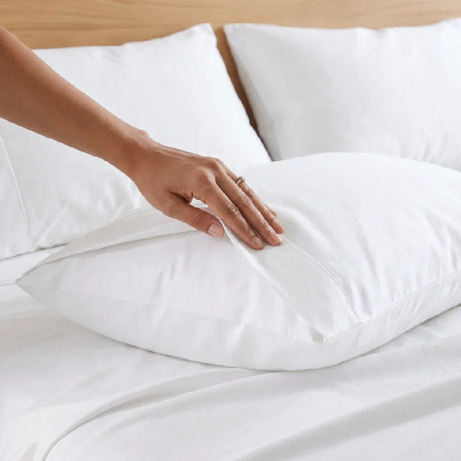 Pillow Cover | 1000TC Solid | 100% Cotton | Pack of 2 Pillow Cases - Image 10