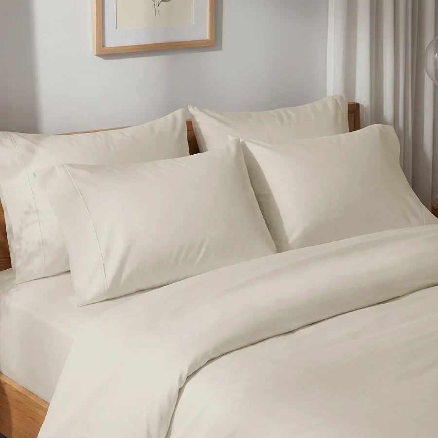 Pillow Cover | 1000TC Solid | 100% Cotton | Pack of 2 Pillow Cases - Image 15