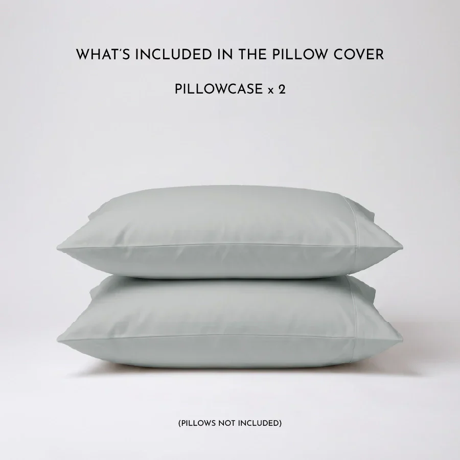 Pillow Cover | 1000TC Solid | 100% Cotton | Pack of 2 Pillow Cases - Image 25