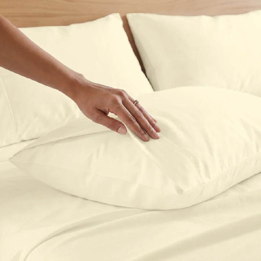 Pillow Cover | 1000TC Solid | 100% Cotton | Pack of 2 Pillow Cases - Image 31