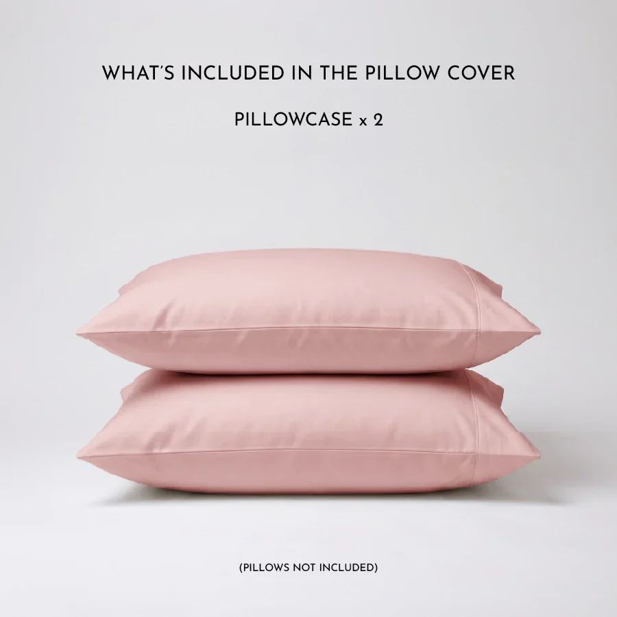 Pillow Cover | 1000TC Solid | 100% Cotton | Pack of 2 Pillow Cases - Image 46