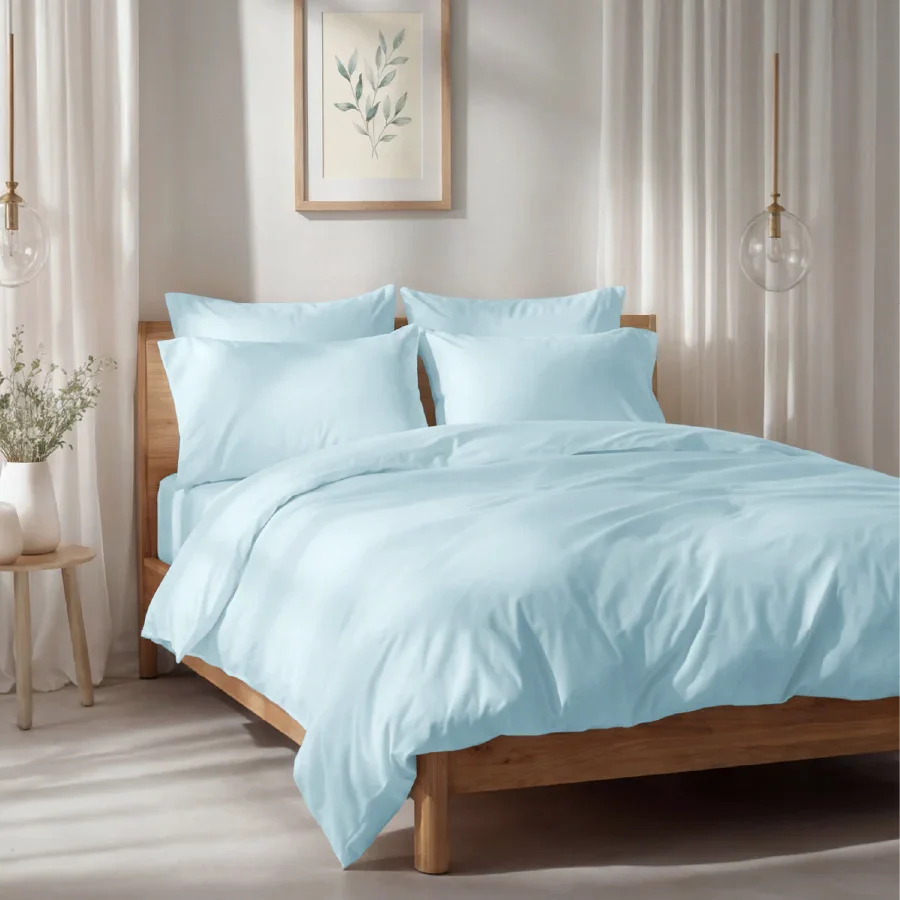 Pillow Cover | 1000TC Solid | 100% Cotton | Pack of 2 Pillow Cases - Image 7