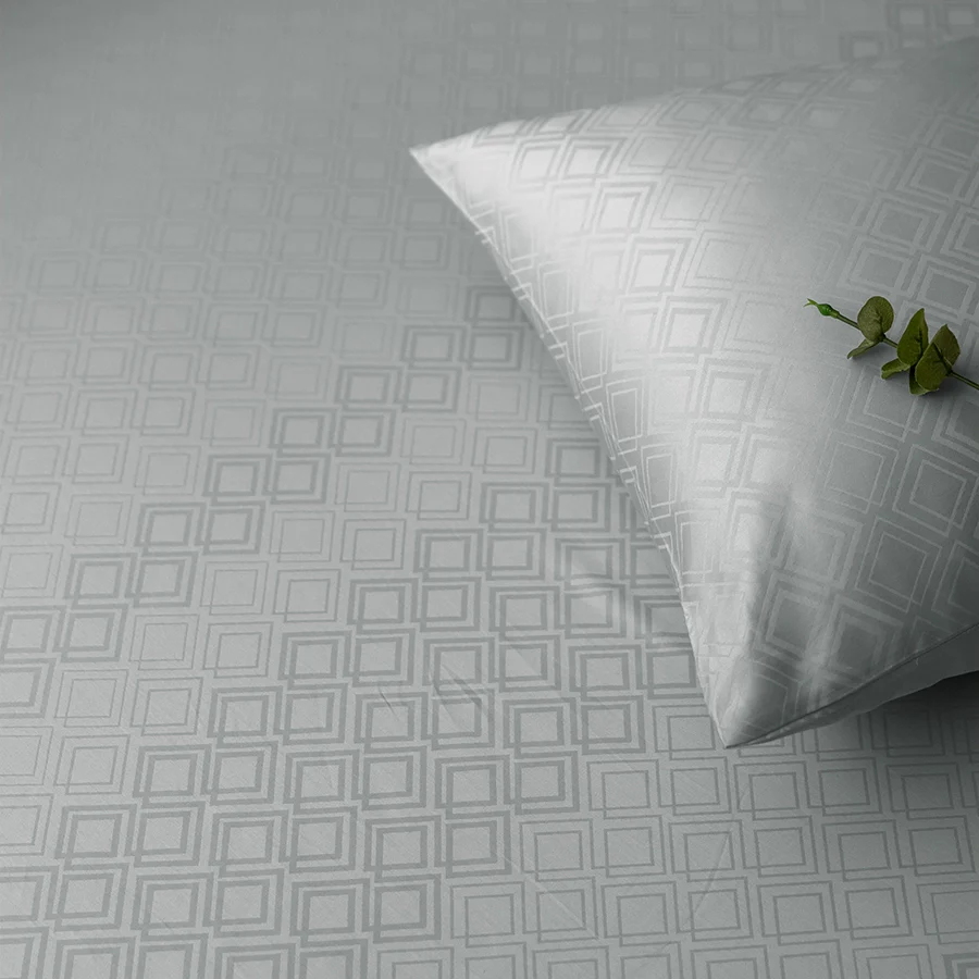 Pillow Cover | Dazzling Diamond Jacquard | 100% Cotton | Pack of 2 Pillow Cases | 300TC - Image 19