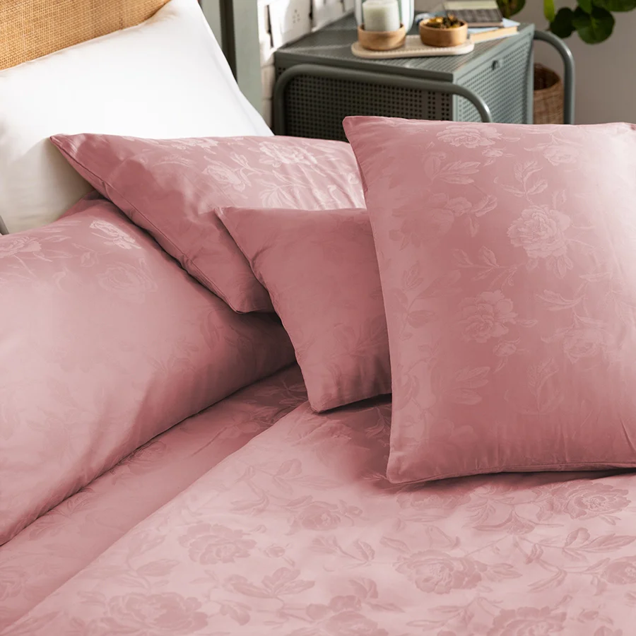 Pillow Cover | Jacquard Rose | 100% Cotton | Pack of 2 Pillow Cases | 300TC - Image 31
