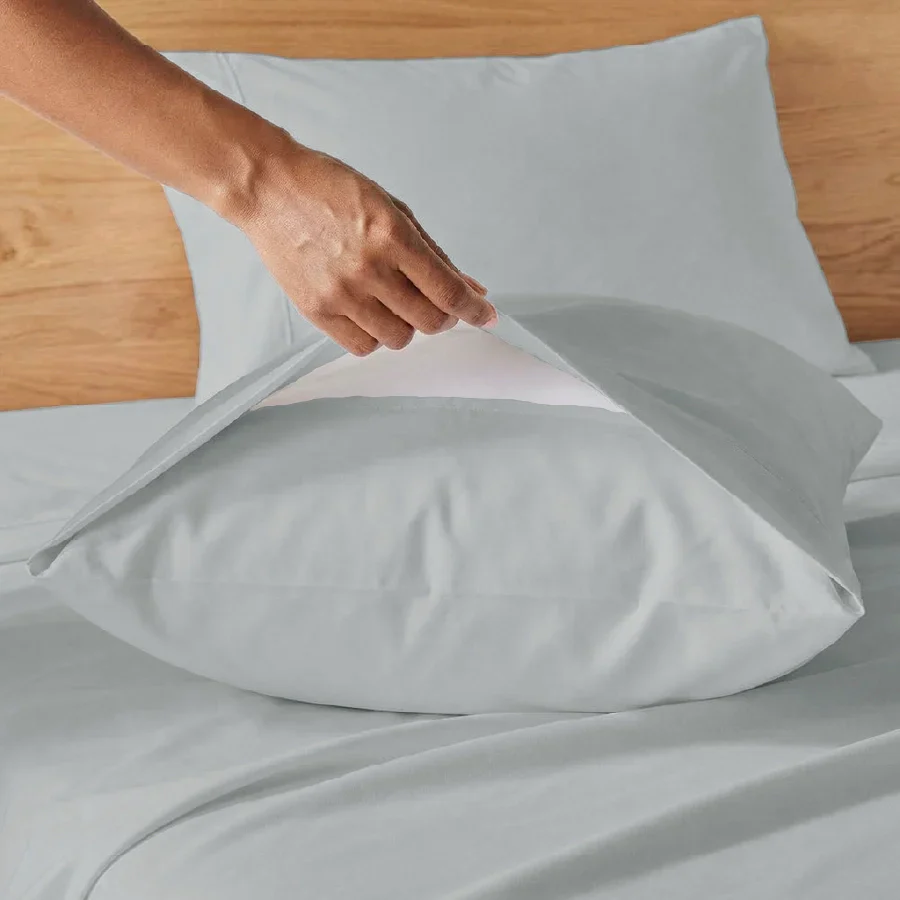 Pillow Cover | 200TC Percale | 100% Cotton | Pack of 2 Pillow Cases - Image 24