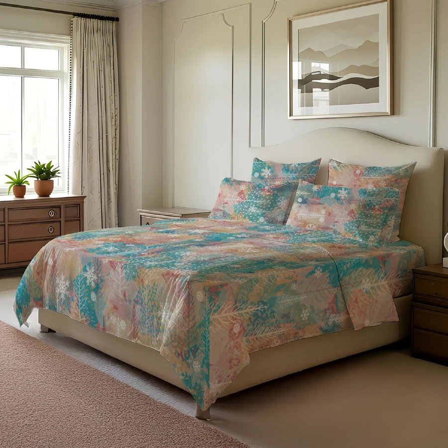 Quilt / AC Comforter | Size: Double | Alpen Snow - Image 3