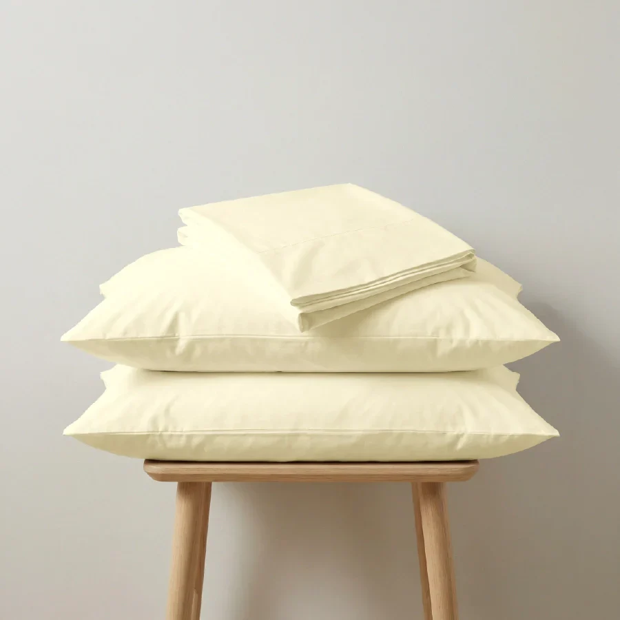 Bedsheet Set | 200TC Percale | 100% Cotton King Size Bedsheet + 2 Pillow Cases - Image 45
