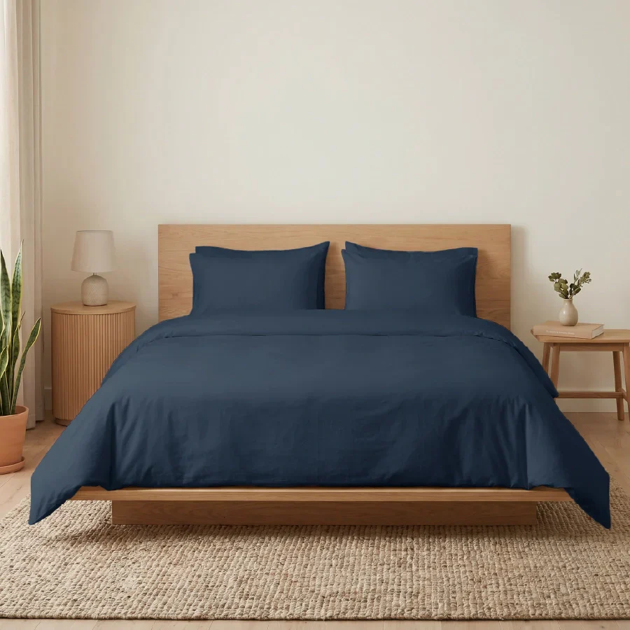 Bedsheet Set | 200TC Percale | 100% Cotton King Size Bedsheet + 2 Pillow Cases - Image 64