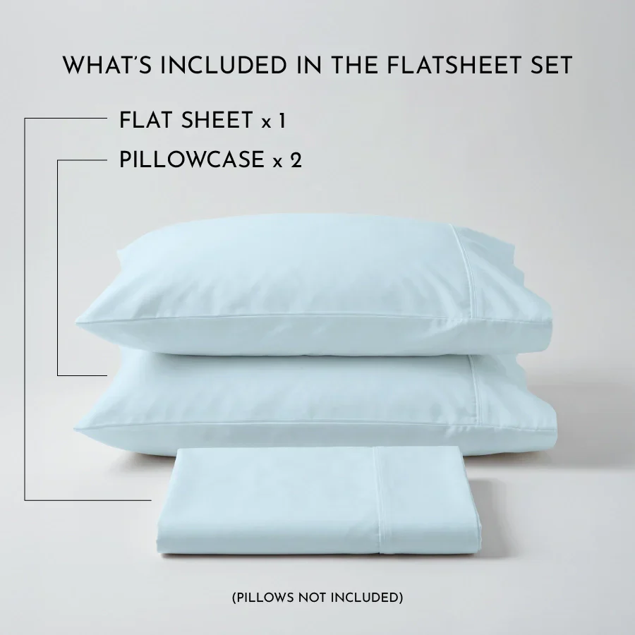 Bedsheet Set | 400TC Solid | 100% Cotton King Size Bedsheet + 2 Pillow Cases - Image 11