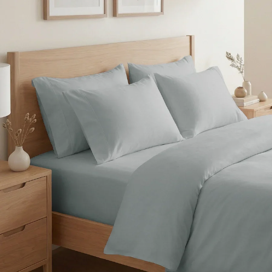 Pillow Cover | 400TC Solid | 100% Cotton | Pack of 2 Pillow Cases - Image 15